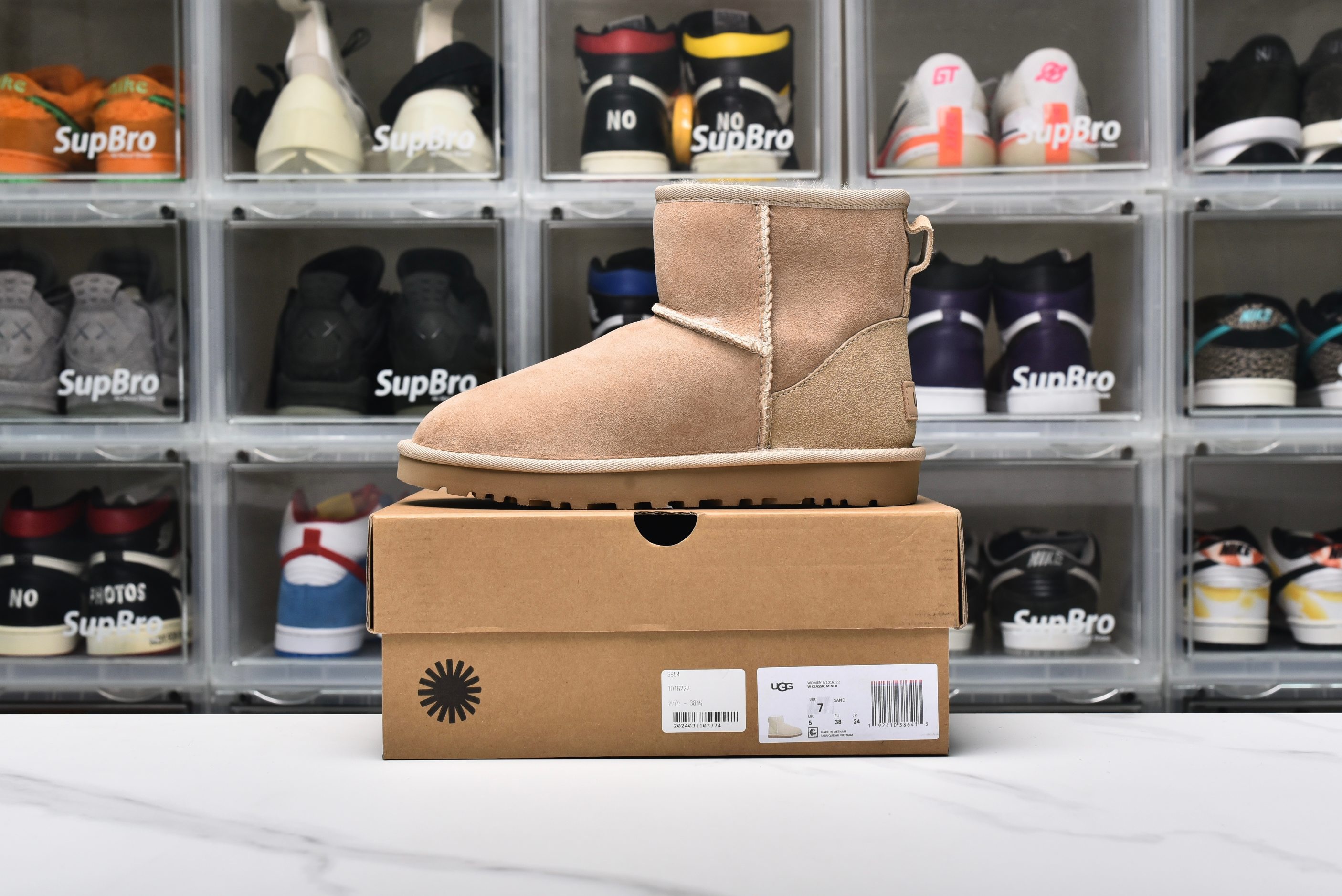 UGG Women Classic Mini II Boot Sand 1016222